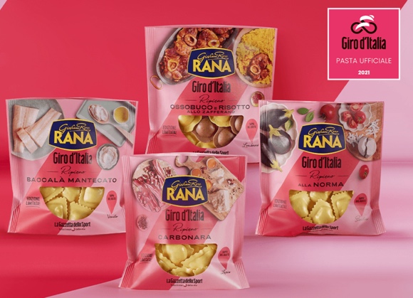 Giovanni Rana's Giro d'Italia pastas