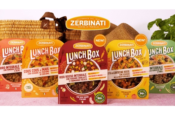 Zerbinati lancia due nuove referenze della linea di piatti pronti Lunch Box  - Alimentando
