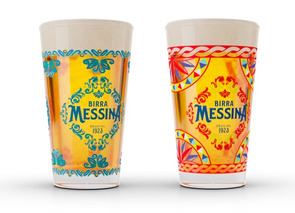 Birra Messina celebra la Sicilia con i nuovi bicchieri in edizione limitata  - Alimentando