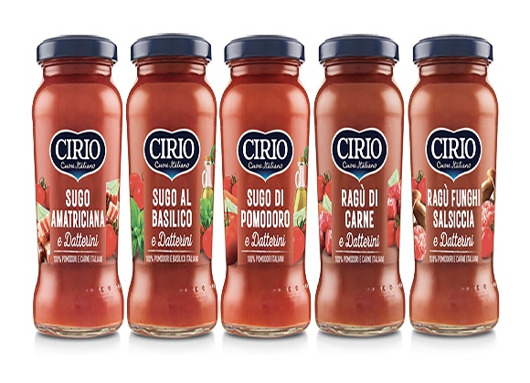 Cirio presenta la prima gamma di sughi pronti con datterino 100% italiano -  Alimentando