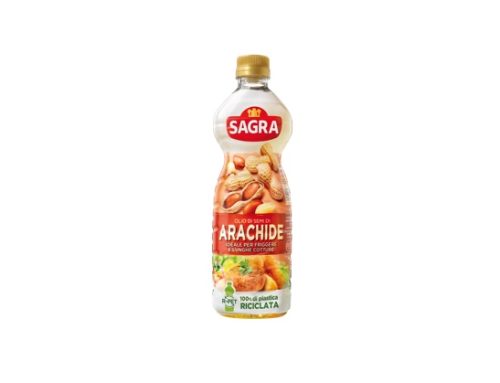 Nuove bottiglie in r-Pet con il 100% di plastica riciclata per l’olio di semi Sagra