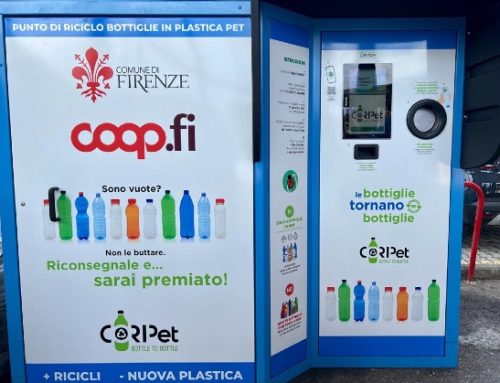 Coop.fi Gavinana (Firenze): installato un ecocompattatore per le bottiglie in Pet
