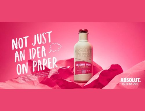 Absolut Vodka lancia le bottiglie di carta per la propria vodka