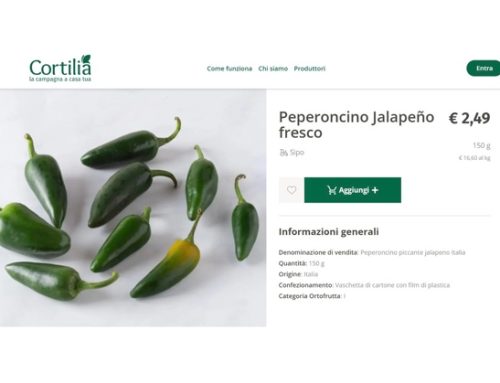 Ortofrutta: Sipo premiata con il Contest Ambassador Award di Cortilia