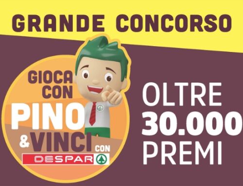 Despar Centro Sud: torna Gioca con Pino. Pronti 30mila premi