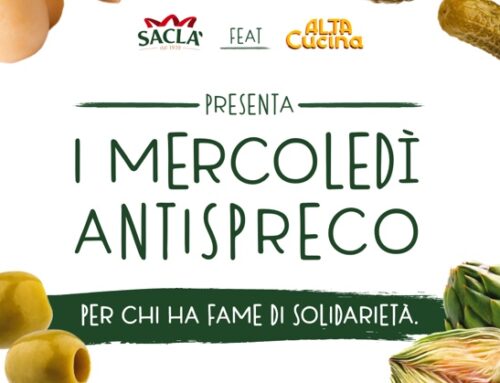 Tornano ‘I Mercoledì Antispreco’ firmati Saclà