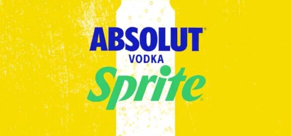 absolut vodka & sprite