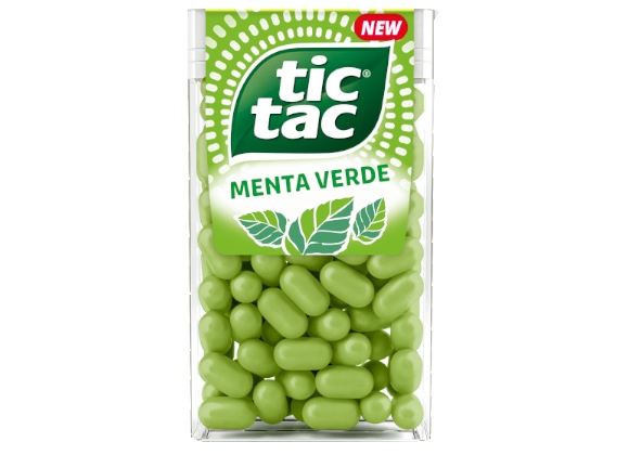 Tic Tac lancia il nuovo gusto Menta Verde - Alimentando