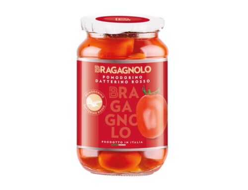Il Pastificio Bragagnolo presenta il ‘Pomodorino datterino rosso’ in vetro