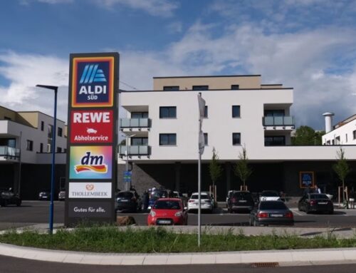 Aldi Süd inaugura un complesso commerciale e residenziale in Germania