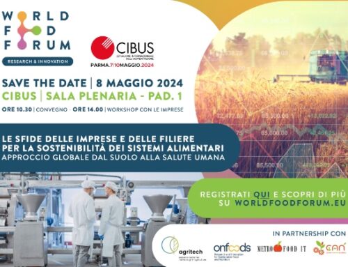 Cibus 2024, World Food Forum (Wff) presente con un convegno
