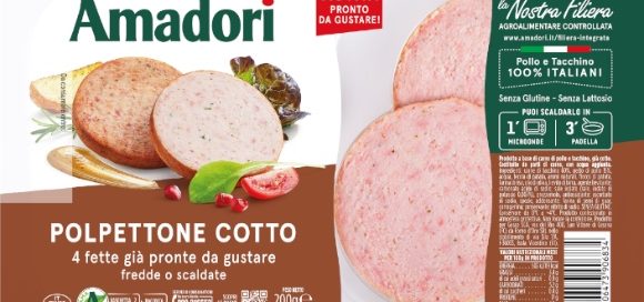 Amadori: arriva il Polpettone cotto, un prodotto del banco carne che può essere gustato anche freddo