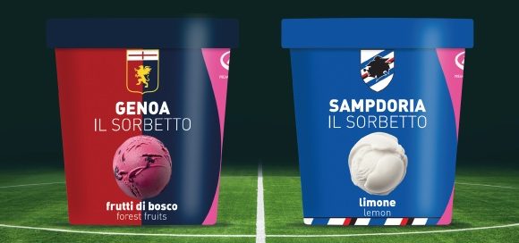 Per Natale 2024, arrivano i ‘Sorbetti della Lanterna’ di Tonitto, in collaborazione con Genoa e Sampdoria
