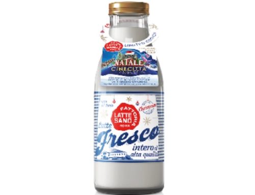 Fattoria Latte Sano presenta la bottiglia Christmas limited edition