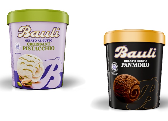 Tonitto presenta i nuovi gelati gusto Croissant al pistacchio e gusto Panmoro, in collaborazione con Bauli