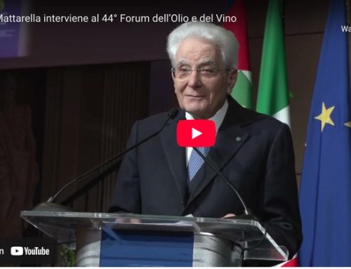 Mattarella conclude il 44esimo Forum dell’Olio e del Vino