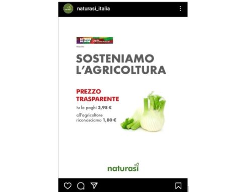NaturaSì: una campagna di comunicazione spiega come si forma il prezzo di frutta e verdura