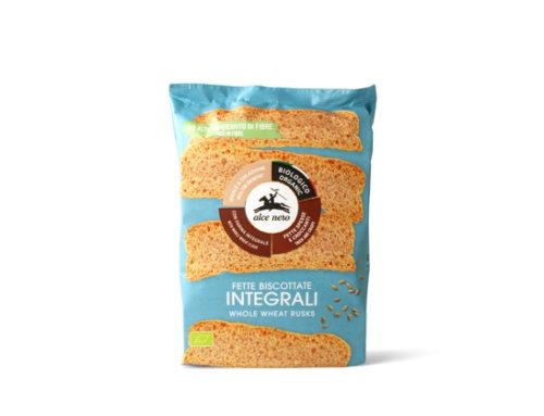 Alce Nero presenta le Fette Biscottate Bio Integrali e con Farina di Avena