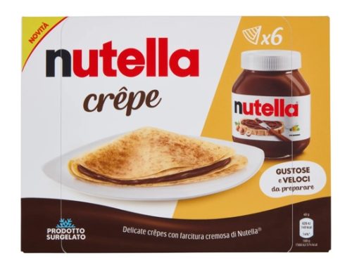 Le Crêpe alla Nutella surgelate di Ferrero arrivano in Italia