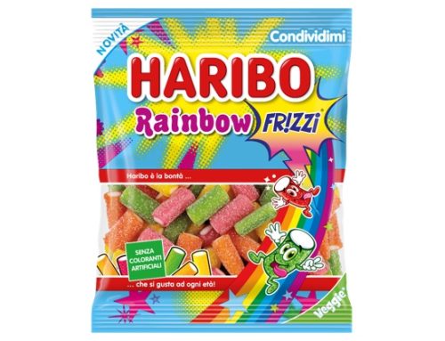 Haribo presenta le nuove caramelle Rainbow Fr!zzi