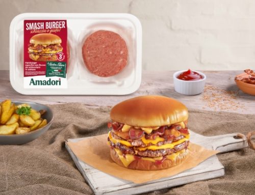 Amadori lancia lo Smash Burger al gusto bacon in edizione limitata