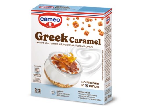 Cameo presenta tre nuovi Preparati per Dessert: Greek Caramel, Kefircake e Skyramisù