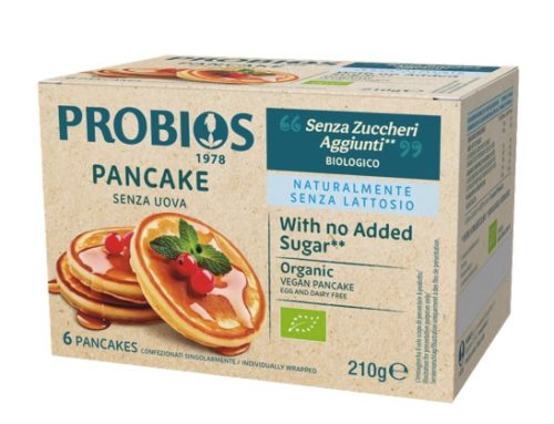 Probios presenta i nuovi Pancake senza zuccheri aggiunti