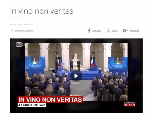 Nuova puntata di Report sul vino. L’attacco a Cotarella, Ruffino e Il Gambero Rosso
