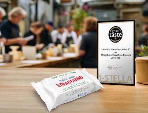 Lo Stracchino del Caseificio Fratelli Castellan ha ottenuto una stella nell’ambito del programma Great Taste