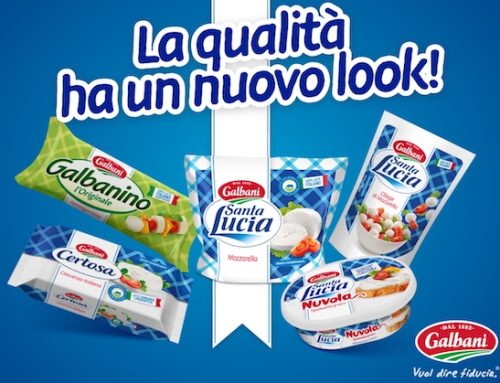 Galbani presenta il restyling dell’identità visiva delle referenze Santa Lucia, Galbanino e Certosa