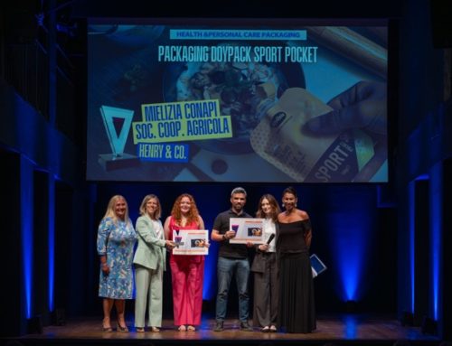 Mielizia ottiene il Press, Outdoor & Promotion KeyAward per il packaging doypack SportPocket
