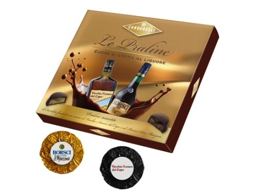 Condorelli presenta Le Praline con cuore di crema al liquore in collaborazione con Caffo