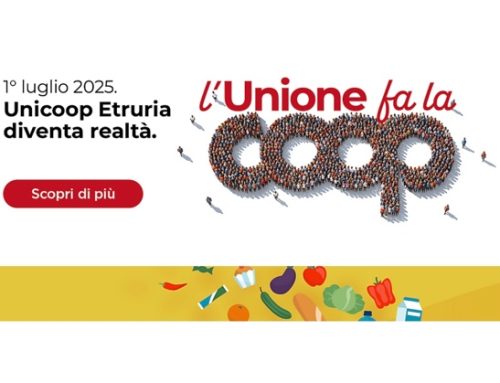 Fusione tra Unicoop Tirreno e Coop Centro Italia: nasce Unicoop Etruria