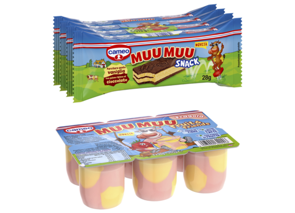 Cameo lancia Muu Muu Snack e Muu Muu Fruit&Friends
