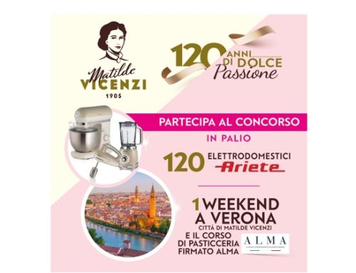 Matilde Vicenzi celebra l’anniversario con il concorso ‘120 Anni di Dolce Passione’