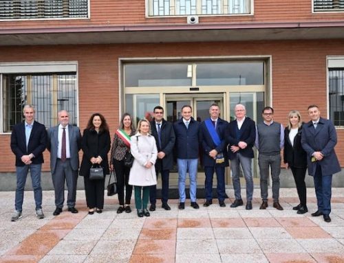 Il presidente della Regione Piemonte visita la sede dei Supermercati Gulliver a Casalnoceto (Alessandria)