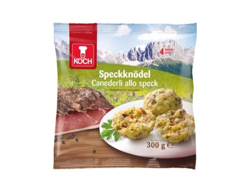 Koch porta nei banchi freezer la sua linea di Canederli surgelati
