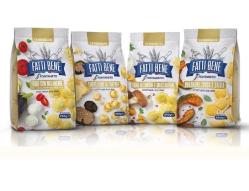 Fontaneto: la linea ‘Fatti Bene’ si amplia con quattro nuove specialità di pasta ripiena