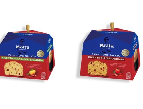 Motta lancia il Panettone salato alla Mediterranea e all’Arrabbiata, in collaborazione con Bruno Barbieri