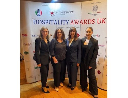 Uk / Filiera Madeo platinum sponsor degli Hospitality Awards, con il made in Italy protagonista