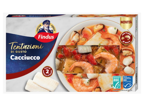 Findus lancia il Cacciucco, novità della gamma Tentazioni di Gusto