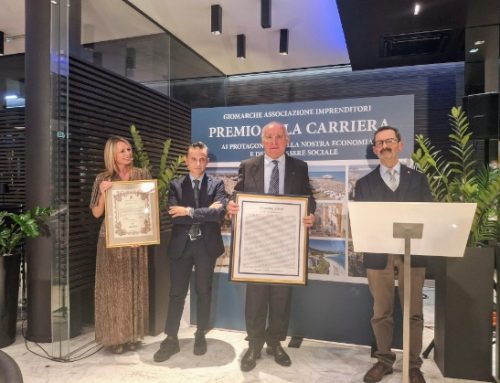 Giovanni Fileni riceve il Premio alla Carriera 2025
