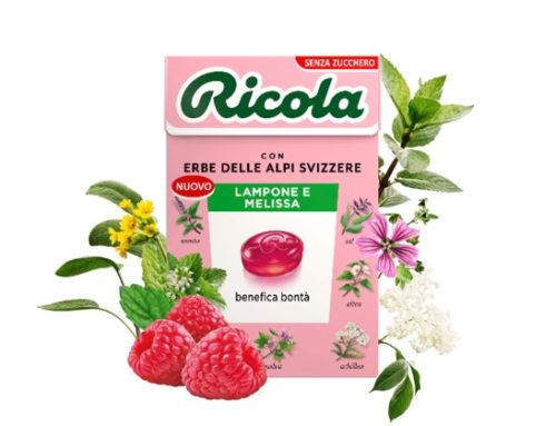 Ricola presenta le caramelle ‘Lampone e Melissa’ con 13 erbe delle alpi svizzere