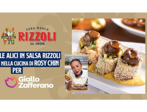 Rizzoli Emanuelli e la chef Rosy Chin celebrano le Alici in Salsa con una ricetta gourmet