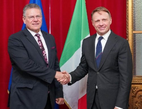 Lollobrigida incontra il commissario Ue al Commercio Sefcovic: focus su dazi Usa e accordo con il Mercosur