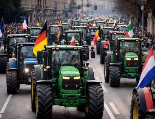 Via libera al Mercosur / 16 La protesta dei trattori a Strasburgo