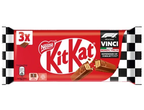 KitKat partner ufficiale della Formula 1