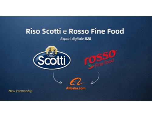 Riso Scotti e Rosso Fine Food insieme per sviluppare l’export digitale b2b