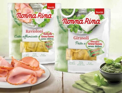Nonna Rina lancia una linea di pasta fresca ripiena senza lattosio a base di formaggi Nonno Nanni