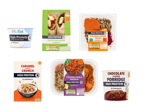 UK / Sainsbury’s lancia 19 nuove referenze high protein e la linea ‘Small but Mighty’